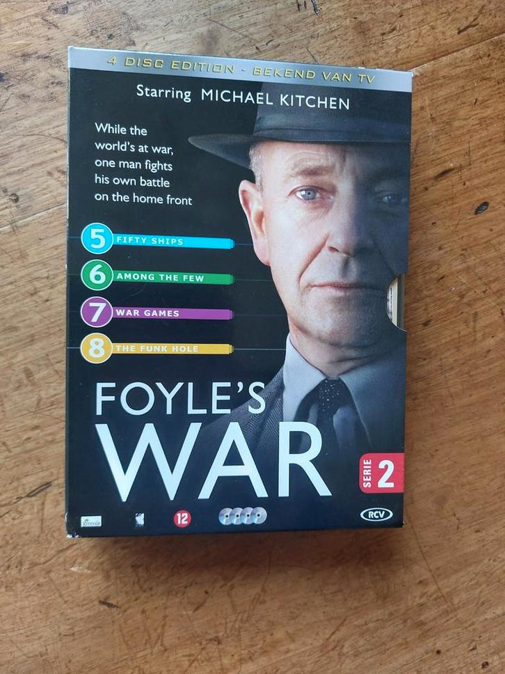 Foyle's War - Serie 2 - 4 DVD Boxset, Cd's en Dvd's, Dvd's | Tv en Series, Zo goed als nieuw, Drama, Boxset, Vanaf 12 jaar, Ophalen of Verzenden