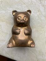 Messing beertje, Verzamelen, Beelden en Beeldjes, Ophalen of Verzenden, Gebruikt, Dier