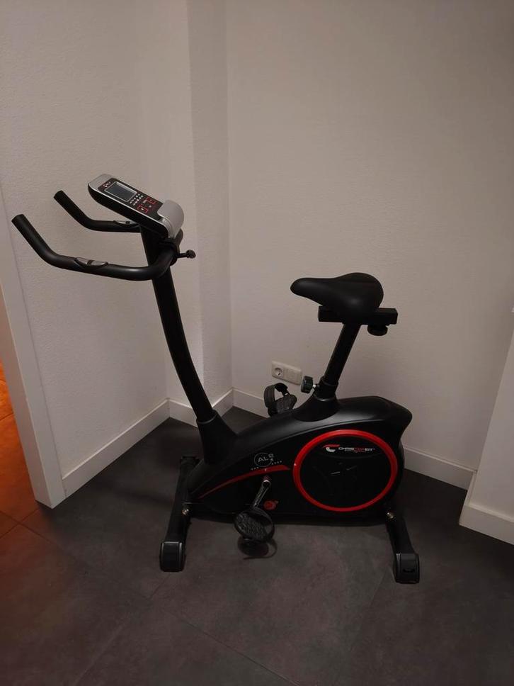 Christopeit Hometrainer - Black Edition, Sport en Fitness, Fitnessapparatuur, Zo goed als nieuw, Hometrainer, Benen, Metaal, Ophalen of Verzenden