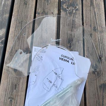 Windscherm Vespa lx origineel transparant laag NIEUW beschikbaar voor biedingen