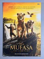 Filmposter Mufasa The Lion King, Ophalen of Verzenden, Leeuwenkoning of Jungle Boek, Nieuw