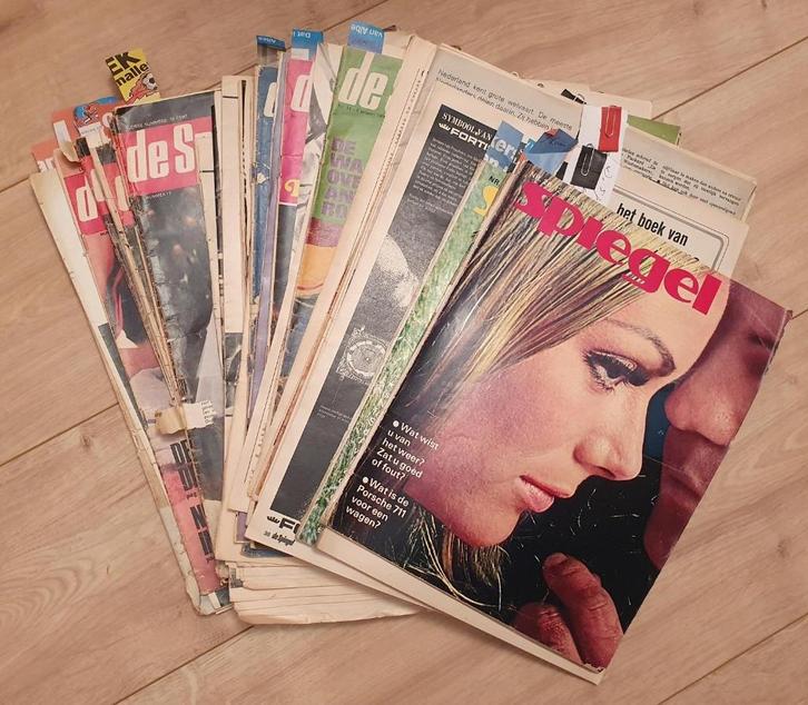 Tijdschrift Spiegel. Jan Kruis., Boeken, Tijdschriften en Kranten, Gelezen, Damesbladen, Ophalen of Verzenden