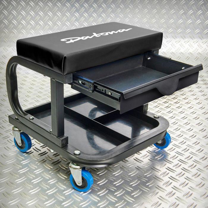 Werkplaatskruk met gereedschapslade van €79,- VOOR, Auto diversen, Autogereedschap, Zo goed als nieuw, Ophalen