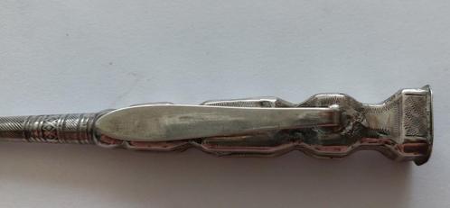 Fries zilveren breipenschede eind 1800 Joure, Antiek en Kunst, Antiek | Goud en Zilver, Ophalen