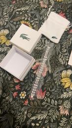 Lacoste Armband Nieuw in Doos & Tasje, Ophalen of Verzenden, Nieuw, Zilver, Staal