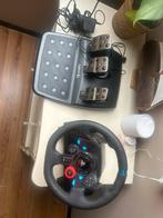 Playstation stuur met pedalen van Logitech voor PS4, 5 en PC, Spelcomputers en Games, Spelcomputers | Sony PlayStation Consoles | Accessoires