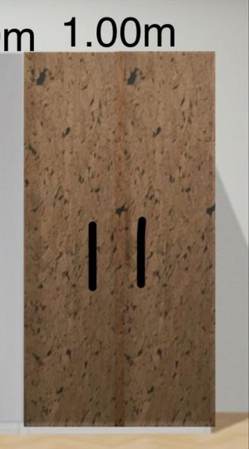 Hoge Kast met 4 Planken - 201x100cm beschikbaar voor biedingen