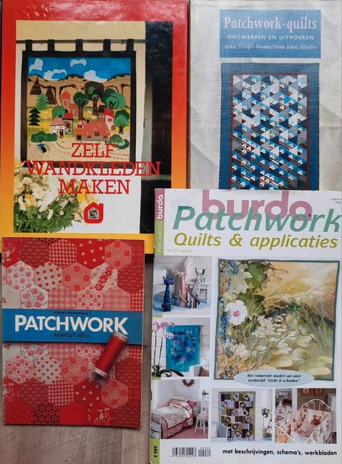 Lapjeswerk - quilt, patchwork, applicatie, Hobby en Vrije tijd, Naaien en Fournituren, Gebruikt, Applicatie, Ophalen of Verzenden