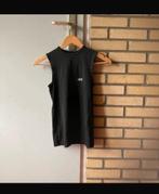 Zwart turnshirt – Ervy – XS – spandex – strak model Stretch, Zwart, Overige typen, Ophalen of Verzenden, Zo goed als nieuw