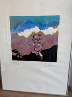 4 Originele Litho's Claus, Wolvecamp, Lussanet, Ophalen