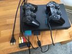 PlayStation 2 en games, Spelcomputers en Games, Spelcomputers | Sony PlayStation 2, Ophalen, Gebruikt, Zwart, Met games