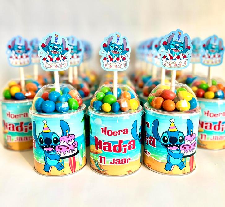 Lilo & Stitch traktatie, Hobby en Vrije tijd, Feestartikelen, Zo goed als nieuw, Verjaardag, Ophalen of Verzenden