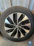 6-7mm! Originele VW Polo 6 AW Buenos 15 inch zwarte velgen 5, Auto-onderdelen, Banden en Velgen, Gebruikt, 15 inch, Banden en Velgen