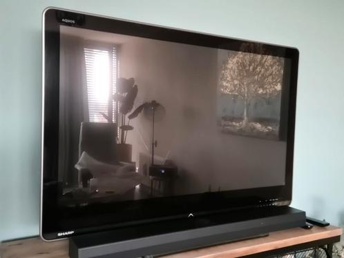 Sharp Aquos LCD tv 46 inch incl. ONKYO sounssystem, Audio, Tv en Foto, Televisies, Gebruikt, 100 cm of meer, Sharp, 50 Hz, Ophalen