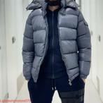 Moncler Maya Blauw Jas, Ophalen of Verzenden, Zo goed als nieuw, Blauw, Moncler