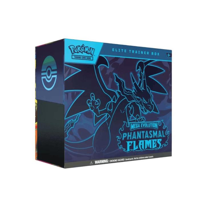 Pokémon Mega Evolution Phantasmal Flames Elite Trainer Box, Hobby en Vrije tijd, Verzamelkaartspellen | Pokémon, Nieuw, Boosterbox