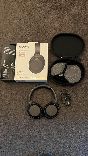 Sony WH-1000XM3 Draadloze Koptelefoon beschikbaar voor biedingen