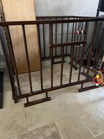 Baby box inklapbaar hout vintage, Kinderen en Baby's, Boxen, Ophalen, Gebruikt, Vierkant