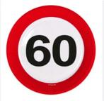 Bord 60 Jubileum jarig karton, doorsnede 40 cm, Ophalen, Nieuw, Versiering, Verjaardag