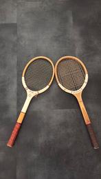Vintage tennis racket (2), Ophalen, Zo goed als nieuw, Racket, Dunlop