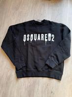DSquared2 sweater zwart (witte letters), Kleding | Heren, Truien en Vesten, Ophalen, Dsquared2, Maat 48/50 (M), Zwart