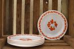 6 delig Vintage Lottus bordjes 47266