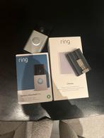 Ring video doorbell pro plus chime plus extra batterij, Huis en Inrichting, Deurbellen, Ophalen of Verzenden, Zo goed als nieuw
