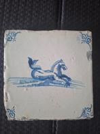 Antieke Delfts blauwe tegel nr 46, Antiek en Kunst, Antiek | Wandborden en Tegels, Ophalen of Verzenden