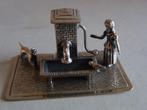 Miniatuur zilver Ej100 vrouw a waterpomp zilveren miniaturen, Verzenden, Zilver