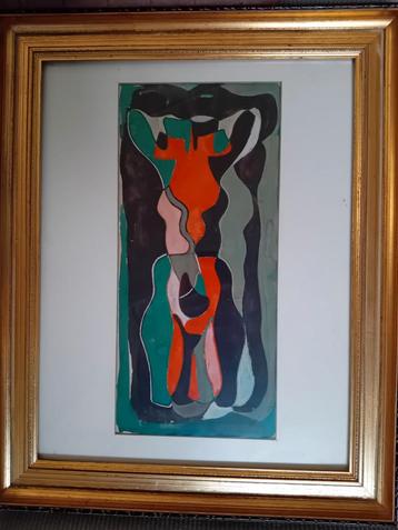 Aquarel Hendrik Groen (1907-1970) beschikbaar voor biedingen