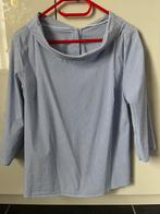 BLAUW/WIT GESTREEPTE BLOUSE MET 3/4MOUW, Ophalen of Verzenden, Zo goed als nieuw, Maat 38/40 (M), Blauw