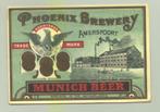 PHOENIX etiket - Munich beer nr. 27591, Ophalen of Verzenden, Nieuw, Overige typen, Overige merken