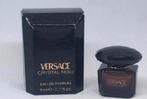 Parfumminiatuur Versace Crystal Noir 5 ml Eau de PARFUM, Verzenden, Nieuw, Miniatuur, Gevuld