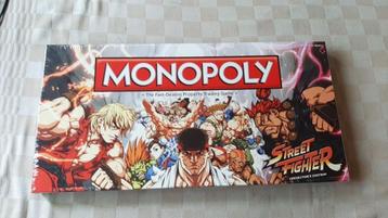 bordspel in seal Monopoly Street Fighter Monopolie limited  beschikbaar voor biedingen