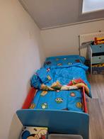 Peuterbed + opbergrek met manden paw patrol, Kinderen en Baby's, Kinderkamer | Bedden, Ophalen, 140 tot 160 cm, 70 tot 85 cm, Matras