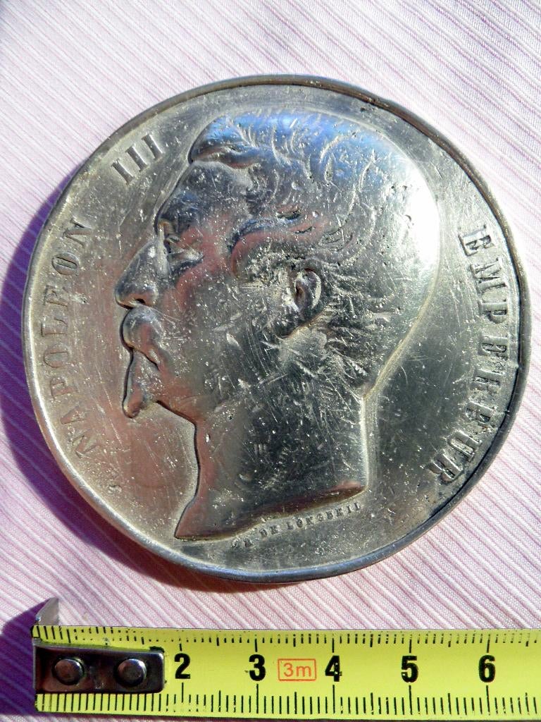 NAPOLÉON III Empereur, zilver, DELAGNE & FILS CHAMPAGNE ?, Ophalen of Verzenden, Gebruikt, Buitenland, Overige typen