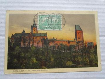 Ansichtkaart Burg Altena i W- Westliche Ansicht 1921 beschikbaar voor biedingen