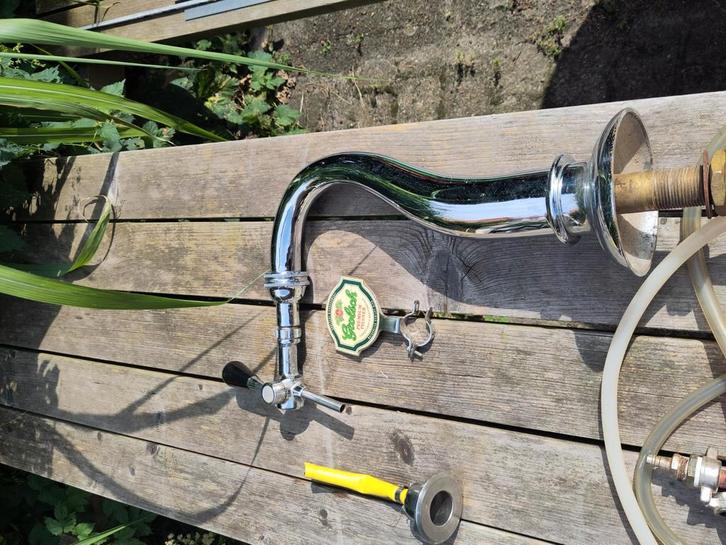 Tapzuil compleet met Grolsch kraan, koppeling, droogkoeler, Witgoed en Apparatuur, Thuistaps, Gebruikt, Overige merken, Ophalen