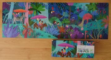 DJECO puzzel gallery 200 st. Children's walk 97x33 cm. beschikbaar voor biedingen