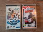 PSP Games: Virtua Tennis & Burnout Legends, Gebruikt, 1 speler, Ophalen of Verzenden, Vanaf 3 jaar