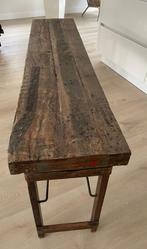 Sidetable / Console inklapbaar TAOW90 te koop €200,-, Huis en Inrichting, Tafels | Sidetables, Ophalen, Zo goed als nieuw, 25 tot 50 cm