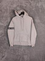 Daily Paper Hoodie M Grijs Logo Mouw Trui Capuchon, Maat 48/50 (M), ., Ophalen of Verzenden, Zo goed als nieuw