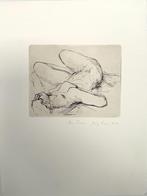 Ets Eddy Roos, liggend naakt, 2011, Antiek en Kunst, Ophalen of Verzenden
