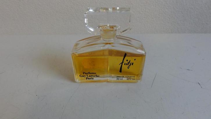 Guy Laroche, Fidji edt 1966 collectors item, 30 ml, Sieraden, Tassen en Uiterlijk, Uiterlijk | Parfum, Gebruikt, Ophalen of Verzenden