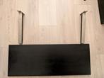 2x Zwarte IKEA Wandplank BERGSHULT, Ophalen, Gebruikt