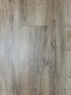 Laminaat extra brede plank bruin grijs eiken 8mm, Ophalen, 75 m² of meer, Grijs, Nieuw