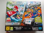 Mario kart 8 + splatoon wii u, Spelcomputers en Games, Spelcomputers | Nintendo Wii U, Ophalen of Verzenden, Zo goed als nieuw