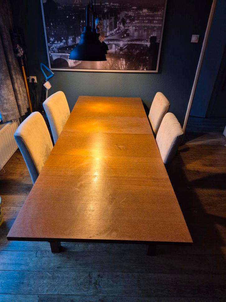 IKEA Eettafel met 4 Stoelen, Huis en Inrichting, Tafels | Eettafels, Gebruikt, 50 tot 100 cm, 150 tot 200 cm, Vier personen, Rechthoekig