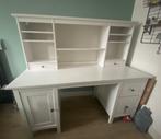 Ikea Hemnes bureau met bovendeel wit, Huis en Inrichting, Bureaus, Ophalen, Gebruikt, Bureau