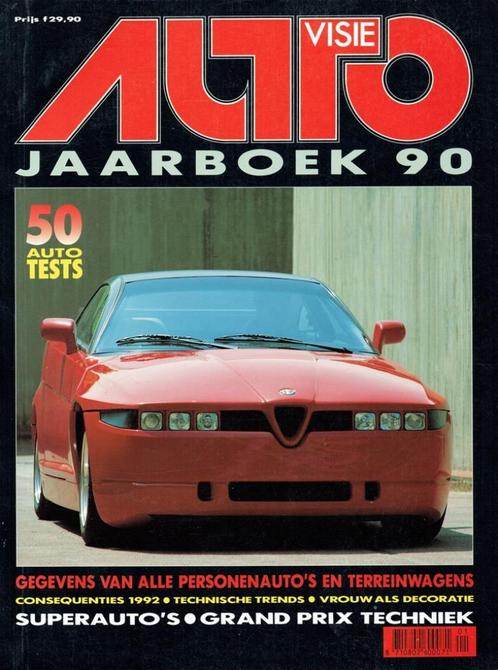Autovisie Jaarboek 1990, Boeken, Auto's | Boeken, Gelezen, Algemeen, Verzenden